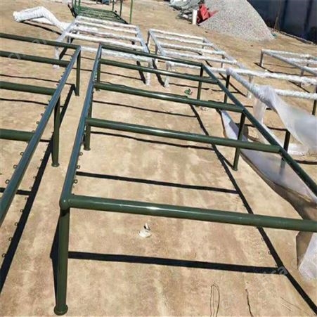 400米障碍场 匍匐前进训练器材 400米固定障碍场低桩网江苏华卫
