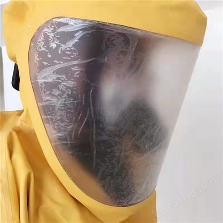 消防连体半封闭轻型防化服 耐酸碱二级 防液氨化学防化服江苏华卫