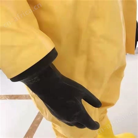 消防连体半封闭轻型防化服 耐酸碱二级 防液氨化学防化服江苏华卫