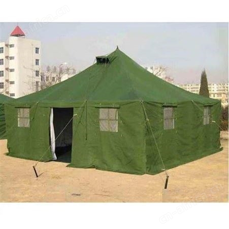 81型班用帐篷 制式标准住宿帐篷 办公拉练救灾勘探作业帆布帐篷江苏华卫