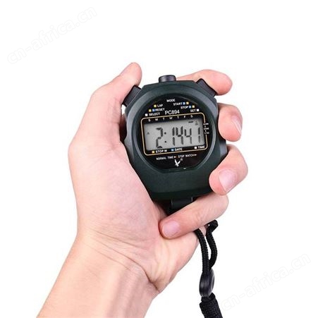 天福多功能秒表PC894计时器单排两道***运动比赛跑步田径训练表
