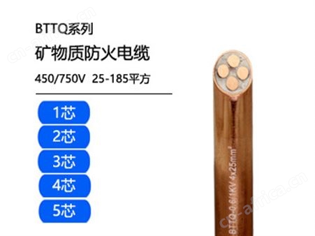 BTTQ刚性矿物绝缘电缆
