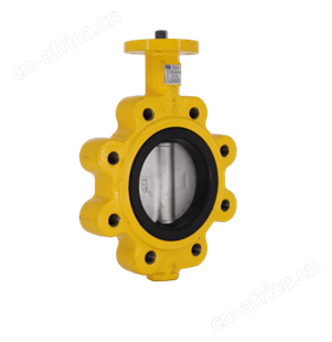 有靠背单夹式无头蝶阀