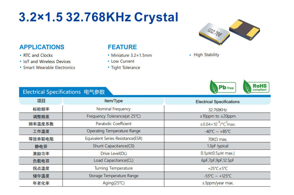 FC-135/SMD3215晶振32.768KHz输入与输出一样吗? FC-135/SMD3215晶振32.768KHz输入与输出一样吗?