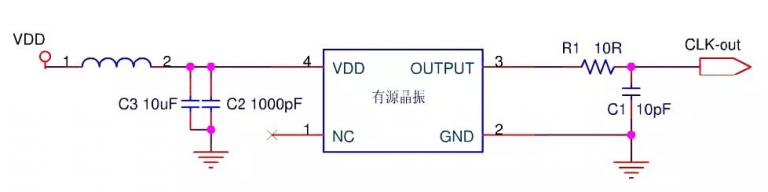 有源晶振内部电路图,引脚/焊盘说明图及EMC电路接线图 有源晶振内部电路图,引脚/焊盘说明图及EMC电路接线图