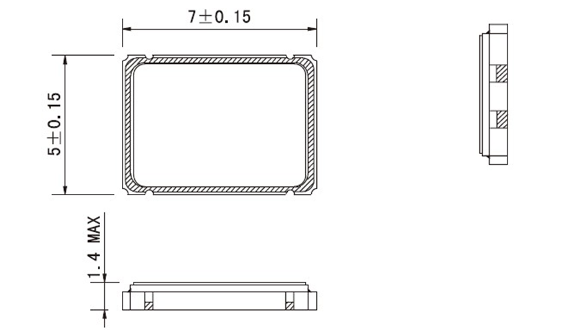 晶诺威科技OSC7050有源晶振125MHz规格书及使用说明