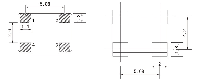 OSC7050石英晶体振荡器72MHz规格书(含晶振引脚说明及测试电路图) OSC7050石英晶体振荡器72MHz规格书(含晶振引脚说明及测试电路图)